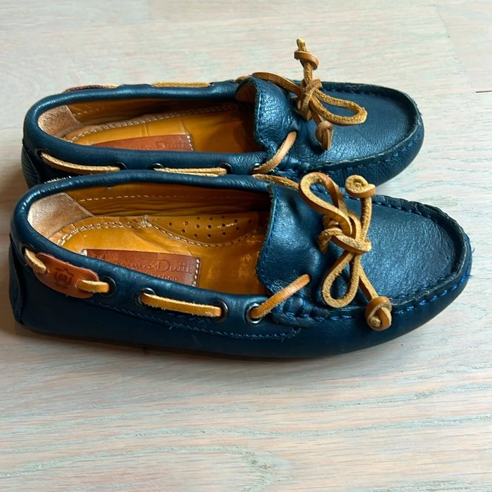 Massimo Dutti kids laced loafers